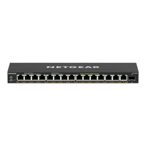 Switch zarządzalny Netgear GS316EPP 15x1G PoE+ 231W, 1x SFP Netgear Switch zarządzalny Netgear GS316EPP 15x1G PoE+ 231W, 1x SFP Netgear