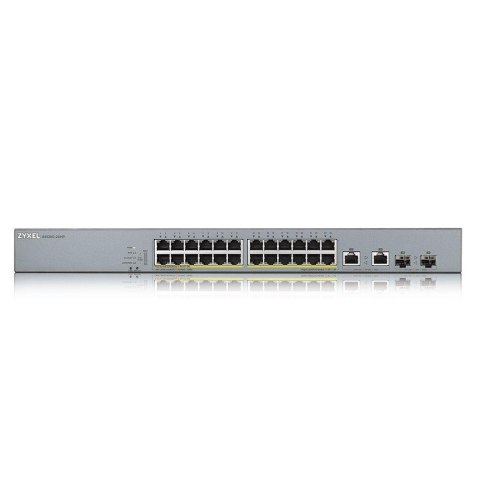 Switch zarządzalny Zyxel GS1350-26HP 24x10/100/1000 2xComboSFP PoE RJ45 ZYXEL Switch zarządzalny Zyxel GS1350-26HP 24x10/100/1000 2xComboSFP PoE RJ45 ZYXEL