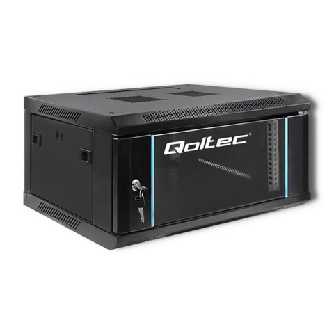 Szafa RACK Qoltec 19" | 4U | 600x280x450 | Czarna | Wisząca Qoltec Szafa RACK Qoltec 19" | 4U | 600x280x450 | Czarna | Wisząca Qoltec