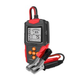 Tester cyfrowy Qoltec akumulatora z wyświetlaczem LCD | 12V | 24V | 3Ah-200Ah Qoltec