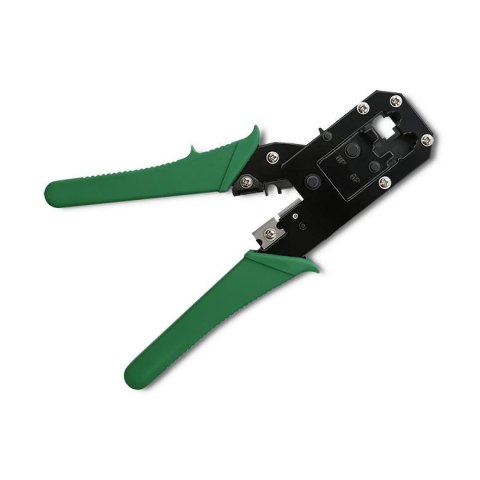 Zaciskarka Qoltec modułowa do cięcia i zaciskania kabli Ethernet 8P 6P 4P Qoltec Zaciskarka Qoltec modułowa do cięcia i zaciskania kabli Ethernet 8P 6P 4P Qoltec