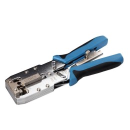 Zaciskarka RJ45 8p+6p+4p+AMP cat. 6, kontrola docisku Netrack NETRACK