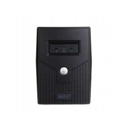 Zasilacz awaryjny UPS DIGITUS Line-Ineractive LED BASIC, 800VA/480W, 1x12V/9Ah, AVR, 2x Schuko CEE 7/3 Digitus