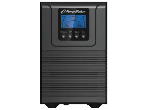 Zasilacz awaryjny UPS Power Walker On-Line 1000VA TG 4x IEC OUT, USB/RS-232, LCD, Tower, Epo Power Walker Zasilacz awaryjny UPS Power Walker On-Line 1000VA TG 4x IEC OUT, USB/RS-232, LCD, Tower, Epo Power Walker