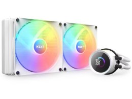 Chłodzenie wodne NZXT Kraken 280 RGB LCD białe NZXT