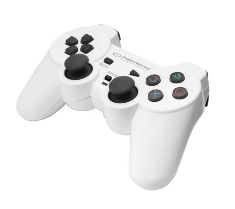 Gamepad PS3/PC USB Esperanza "Trooper" biało/czarny ESPERANZA Gamepad PS3/PC USB Esperanza "Trooper" biało/czarny ESPERANZA