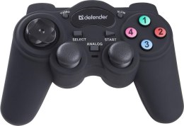 Gamepad przewodowy Defender GAME RACER, tryb turbo, efekt wibracji, USB/PS2/PS3 Defender