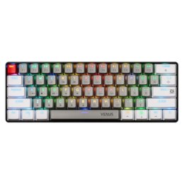 Klawiatura bezprzewodowa Defender VENUS GK-415 mechaniczna bluetooth + 2.4 GHz + kabel Gaming RGB outemu red Defender