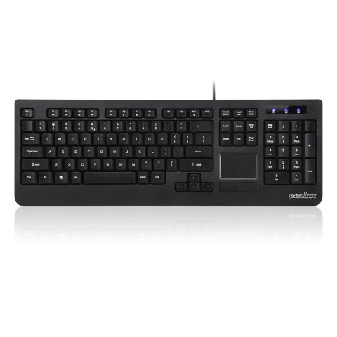 Klawiatura przewodowa Perixx PERIBOARD-513 II + touchpad czarna Perixx
