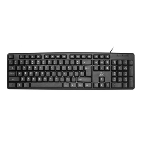 Klawiatura przewodowa Rebeltec UNO USB czarna Rebeltec Klawiatura przewodowa Rebeltec UNO USB czarna Rebeltec