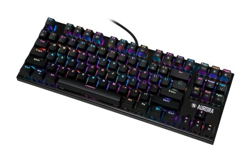 Klawiatura przewodowa iBOX Aurora K-2R Gaming, mechaniczna, RGB IBOX