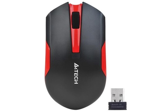 Mysz bezprzewodowa A4Tech V-TRACK G3-200N-1 Black+Red WRLS A4Tech Mysz bezprzewodowa A4Tech V-TRACK G3-200N-1 Black+Red WRLS A4Tech