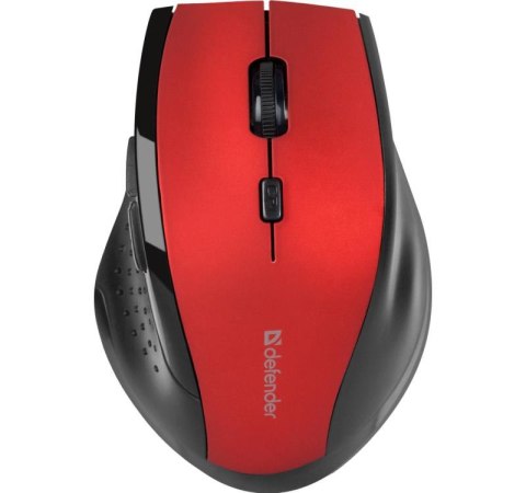 Mysz bezprzewodowa Defender ACCURA MM-365 optyczna 1600dpi 6P czerwona Defender Mysz bezprzewodowa Defender ACCURA MM-365 optyczna 1600dpi 6P czerwona Defender