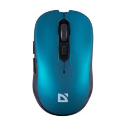 Mysz bezprzewodowa Defender GASSA MM-105 optyczna bezklikowa silent 1600dpi niebieska Defender