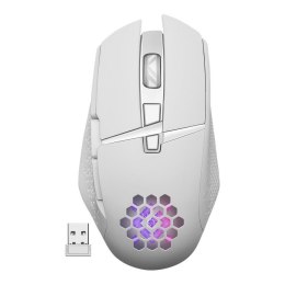 Mysz bezprzewodowa Defender GLORY GM-514 optyczna 3200dpi biała RGB AKUMULATOR 7 przycisków Gaming Defender