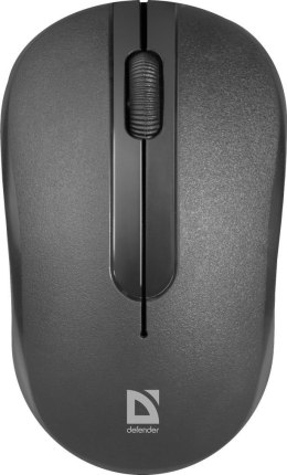Mysz bezprzewodowa Defender HIT MM-495 optyczna 1600dpi 3P czarna Defender