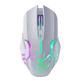 Mysz bezprzewodowa Defender KATANA GM-511 optyczna 3200dpi biała RGB AKUMULATOR 7 przycisków Gaming bezklikowa silent Defender