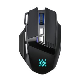 Mysz bezprzewodowa Defender KNIGHT GM-885 optyczna 3200dpi czarna RGB AKUMULATOR 7 przycisków Gaming bezklikowa silent Defender