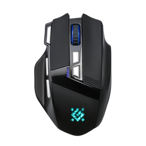 Mysz bezprzewodowa Defender KNIGHT GM-885 optyczna 3200dpi czarna RGB AKUMULATOR 7 przycisków Gaming bezklikowa silent Defender Mysz bezprzewodowa Defender KNIGHT GM-885 optyczna 3200dpi czarna RGB AKUMULATOR 7 przycisków Gaming bezklikowa silent Defender