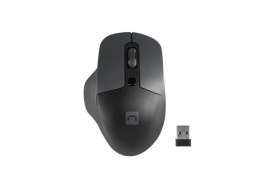 Mysz bezprzewodowa Natec Blackbird 2 optyczna NANO 2.4GHz czarna z cichym klikiem Natec