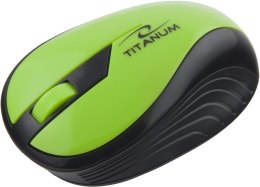 Mysz bezprzewodowa Titanum RAINBOW TM114G optyczna zielona Titanum