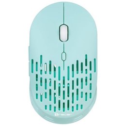 Mysz bezprzewodowa Tracer PUNCH RF optyczna nano miętowa z akumulatorem Tracer