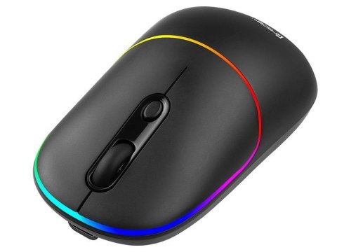 Mysz bezprzewodowa Tracer RATERO RF optyczna nano czarna z akumulatorem Tracer
