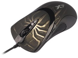 Mysz przewodowa A4Tech EVO XGame Oscar X747 laserowa Gaming USB czarno-złota A4Tech
