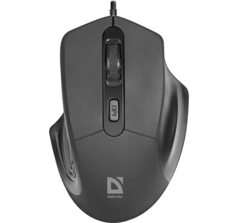 Mysz przewodowa Defender DATUM MB-347 optyczna 1600dpi 4P czarna Defender Mysz przewodowa Defender DATUM MB-347 optyczna 1600dpi 4P czarna Defender