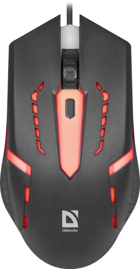 Mysz przewodowa Defender FLASH MB-600L 1200dpi 4P LED Defender Mysz przewodowa Defender FLASH MB-600L 1200dpi 4P LED Defender