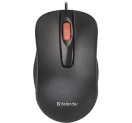 Mysz przewodowa Defender POINT MM-756 OPTICAL 1000dpi 3P czarna Defender