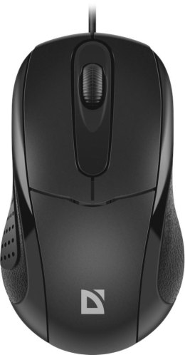Mysz przewodowa Defender STANDARD MB-580 OPTICAL 1000dpi 3P czarna kabel 1.8 m Defender