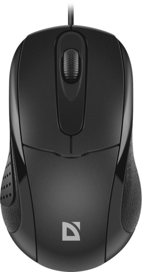 Mysz przewodowa Defender STANDARD MB-580 OPTICAL 1000dpi 3P czarna kabel 1.8 m Defender
