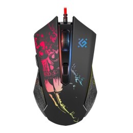 Mysz przewodowa Defender Sin'Sister GM-933 7200dpi 6P + podkładka Gaming + GRA Defender