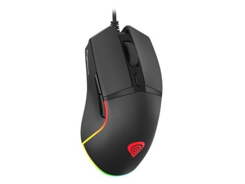 Mysz przewodowa Genesis Krypton 220 optyczna Gaming 6400DPI czarna Genesis