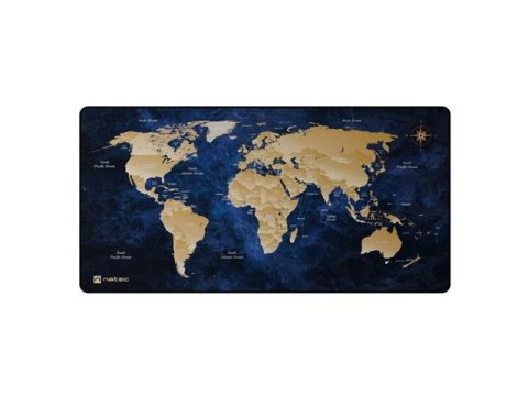 Podkładka pod mysz Natec World Deep Blue 800x400mm Natec