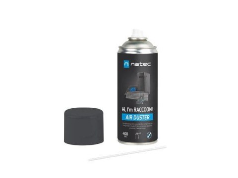 Sprężone powietrze Natec Raccoon Air 400ml Natec Sprężone powietrze Natec Raccoon Air 400ml Natec
