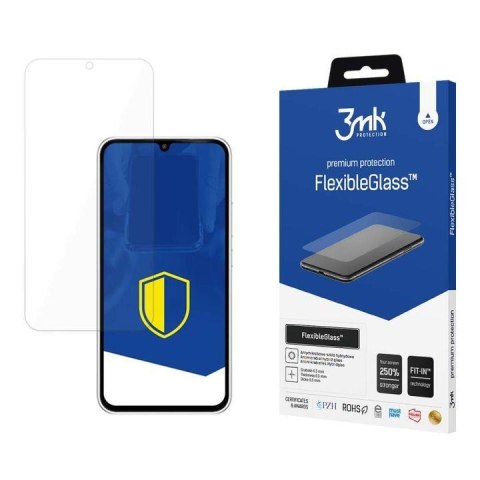 Szkło hybrydowe do Samsung Galaxy A35/A55 5G - 3mk FlexibleGlass 3mk Protection Szkło hybrydowe do Samsung Galaxy A35/A55 5G - 3mk FlexibleGlass 3mk Protection