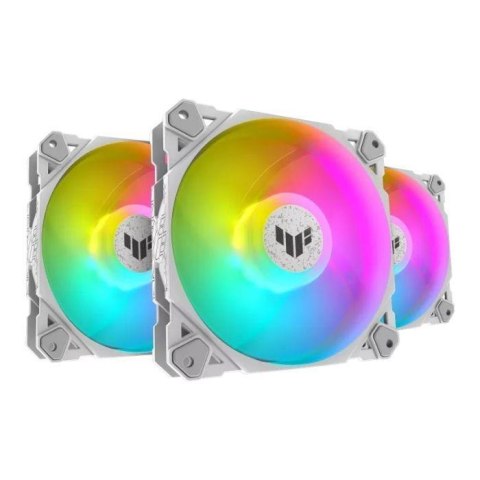 Wentylator Asus TUF GAMING TF120 ARGB WHITE EDITION 3IN1 120mm PWM Asus Wentylator Asus TUF GAMING TF120 ARGB WHITE EDITION 3IN1 120mm PWM Asus