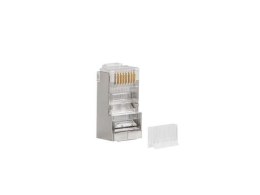 Wtyk sieciowy Lanberg PLS-6000 RJ-45 8P8C kat. 6 FTP 100 sztuk z prowadnicą LANBERG