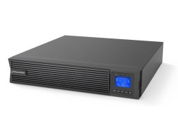 Zasilacz awaryjny UPS Power Walker On-Line 1000VA, ICR IoT PF1 USB/RS232, 8x IEC Out, LCD, Rack Power Walker
