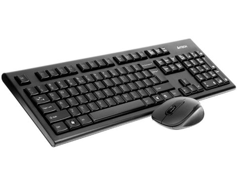 Zestaw bezprzewodowy klawiatura + mysz A4Tech V-TRACK 2.4G 7100N czarny A4Tech Zestaw bezprzewodowy klawiatura + mysz A4Tech V-TRACK 2.4G 7100N czarny A4Tech