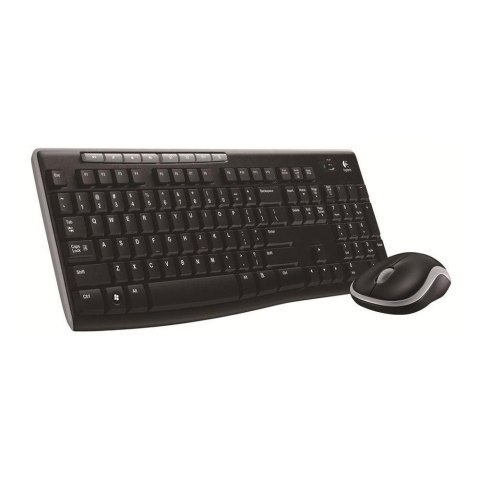 Zestaw bezprzewodowy klawiatura + mysz Logitech MK270 czarny Logitech