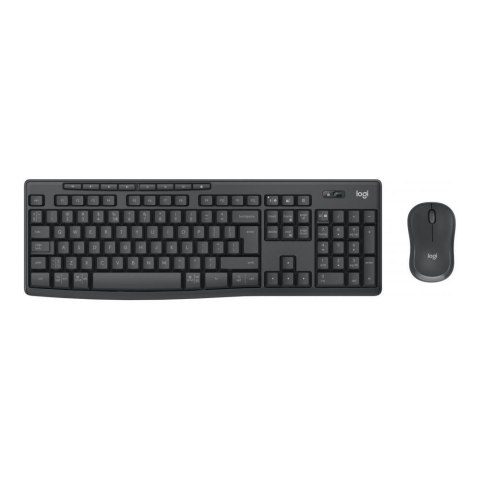 Zestaw bezprzewodowy klawiatura + mysz Logitech MK370 Combo for Business grafitowy Logitech Zestaw bezprzewodowy klawiatura + mysz Logitech MK370 Combo for Business grafitowy Logitech
