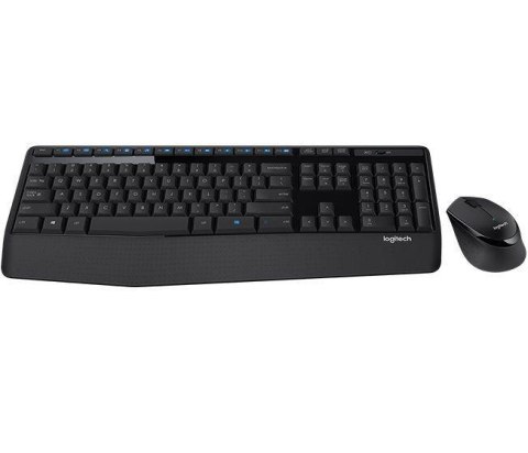 Zestaw bezprzewodowy klawiatura + mysz Logitech Wireless Combo MK345 czarny Logitech