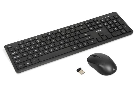 Zestaw bezprzewodowy klawiatura + mysz iBOX Workstation Pro Kit IBOX