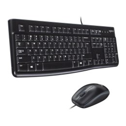 Zestaw przewodowy klawiatura + mysz Logitech Desktop MK120 N US czarny Logitech