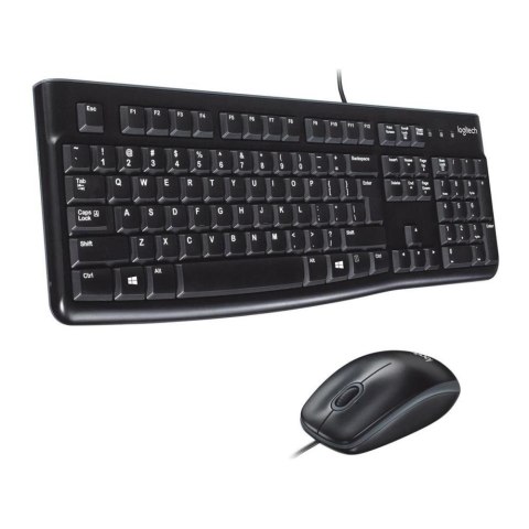 Zestaw przewodowy klawiatura + mysz Logitech Desktop MK120 N US czarny Logitech