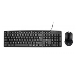 Zestaw przewodowy klawiatura + mysz Rebeltec SIMSON USB czarny Rebeltec