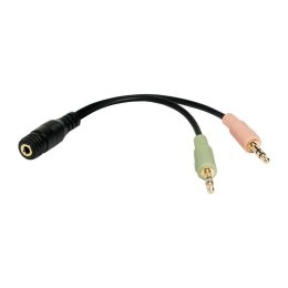 Adapter audio stereo LogiLink CA0020 3,5mm jack (F) > 2x 3,5mm jack (M) LogiLink